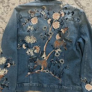 Free People "Driftwood" Jean jacket (L)